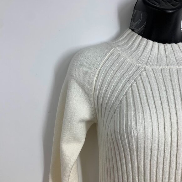 Lulus Women's Mock Neck Ribbed Long Sleeve Bodycon Sweater Dress Size S NWT - Picture 4 of 15